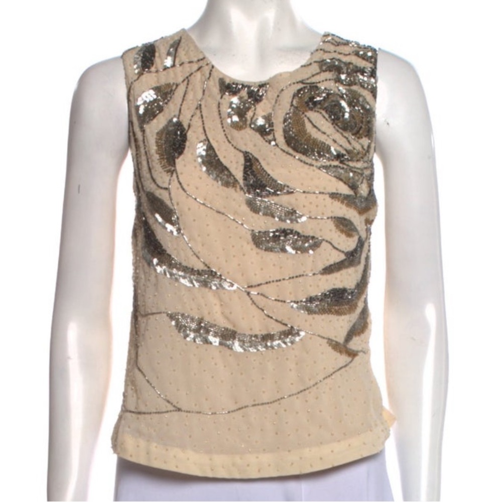 Bergdorf Goodman “haute hippie” embellished top